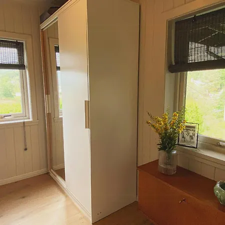 Modern And Rustic With Fjord View In Samnanger