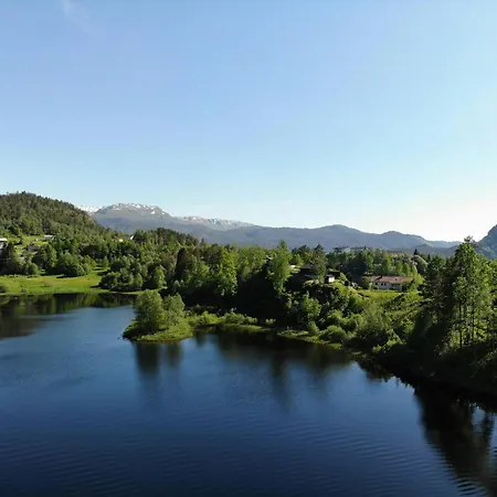 Modern And Rustic With Fjord View In Samnanger Arland